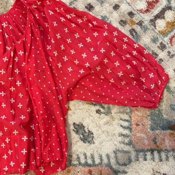 Kopal puffy sleeves blouse - Picture 3 of 4